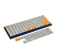 YMDK 75 Keys DSA Dye Sub PBT Keycaps Suitable for Ortholinear Layout MX Keyboard XD75 ID75 Planck Preonic Niu40 (Only Keycap)