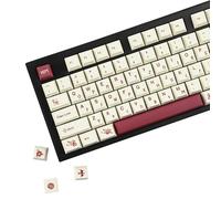 YMDK Blood Sacrifice Theme 141 Keys Keycaps Cherry Profile PBT Dye Sub Top Print Keycap for 61/64/75/87/98/104/108 MX Gaming Mechanical Keyboard