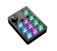 YMDK CV11 11-Key Mini Mechanical Keyboard, Wired Hot-Swap Switch, RGB Knob & 3D Printed PLA Case, Vial Macro Support for Gaming, Office & Productivity