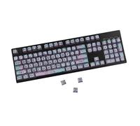 YMDK Cyber Style Keycaps 126 Keys Cherry Profile Gradient Color Five-Sided Dye Sub PBT MX Mechanical Keyboard Keycap 65/75/87/98/100/104