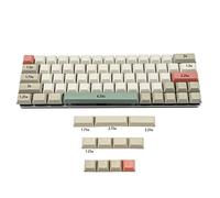 YMDK DSA Profile 9009 Blank 61 64 68 ANSI Keycap Thick PBT Keycap Set for MX Mechanical Keyboard GH60 XD64 GK64 Tada68 (61 64 68 Blank No Legend)(Only Keycap)