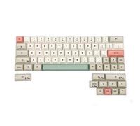 YMDK DSA Profile 9009 Dye Sub 61 64 68 ANSI Keycap Thick PBT Keycap Set for MX Mechanical Keyboard GH60 XD64 GK64 68 (Only Keycap)
