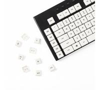 YMDK Fearless Contract Striker 111 Keys keycaps Low Profile Simple Design PBT Mechanical Gaming Keyboard Key Cap Suitable for Logitech G915G915TKLG913G913TKLG815G813 Keycaps