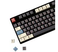 YMDK Giant Monster Theme Japanese Keycaps 151 Keys Cool Cherry Profile PBT Dye Sublimation Keycap for 75/87/98/104/108 MX Mechanical Keyboard