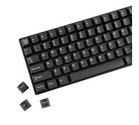 YMDK Glitter Black Keycaps Full Set 114 Keys Cherry Profile Double Shot ABS Custom Creative Keycap for 61/64/68/84/87/96/108 MX Mechanical Keyboard