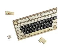 YMDK Industrial Injection Molded 141 Keys PBT Keycap Cherry Profile Colorful Design Dye Sub Custom Keycaps for MX Mechanical Keyboards