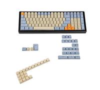 YMDK Laser Etched UK Italian Spain German ISO OEM Profile Thick PBT Keycap for MX Mechanical Keyboard YMD96 KBD75 104 87 61 (Godspeed Italian ISO)
