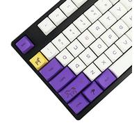 YMDK PBT Keycaps ZDA Similar to XDA Keycap Dye Sub for MX Keyboard 104 87 GK61 96 84 GK64 68 Key caps (Horse 133)