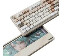 YMDK RO75 Wireless RGB Mechanical Keyboard, 3-Mode 75% Programmable, Top Printed PBT Keycaps, Ergonomic 2.4GHz/USB-C/BT5.3 Gaming Keyboards, Compatible with PC, Laptop