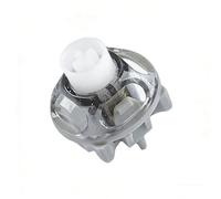 YMDK UFO-Style Hall Effect Magnetic Silver Mist Linear Switch 40gf, Hot Swappable, Deep Clacky Sound, RGB Compatible Keyboard Switch for Custom Mechanical Keyboards