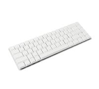 YMDK Ultra-Slim Style Mx Low Profile Dye Sub PBT Keycaps for MX 61 64 68 75 84 87 96 108 Layout Mechanical Keyboard, 116 Blank White