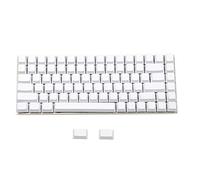YMDK White Black Dolch Thick PBT 84 68 64 Blank Keyset OEM Profile Keycaps for MX Mechanical Keyboard Keychron K2 K6 Keycool Tada68 YD64 (White)