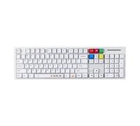 YMDK Wukds Mood Cherry Profile 131 Keys Dye Sublimation Thick PBT KEYCAP for MX Mechanical Keyboard Keycaps 61 68 84 87 96 104 108