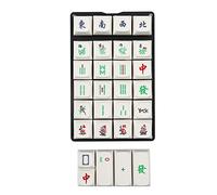 YMDK ZDA Ball Shape Thick PBT Mahjong Keycaps Dye Sub Keycap for 21 22 23 24 Mx Switches Numpad Number Pad Numeric Pad Mechanical Keyboard (Only Keycaps) (The Bamboo Tiles)