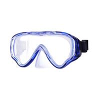 YMFF Snorkel Mask Kids 6-14, Anti Fog Swimming Goggles with Nose Cover, Tempered Glass Large Frame Dive Mask, Silicone Seal Adjustable Strap for Boys Girls Pool Beach Swim