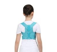 YMGSCC Children Adjustable Posture Corrector Back Support Belt Children Orthopedic Corset Back Lumbar Shoulder Bras Health(Blue,Gold,Medium-M)