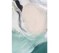 YMGSCC Hard Green Abstract Living Room Decor Modern Minimalist Sofa Background Wall Triptych Nordic Style Bedroom Painting Painting(B,13x18cm)