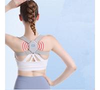 YMGSCC Smart Humpback Correction Belt Round Shoulder with Chest Back Posture Corrector Standing and Sitting Posture Correction Device for Adults