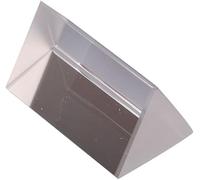 Ymhapp 5cm Optical Glass Triangular Prism Physics Teaching Light Spectrum Model Educational Science Kits