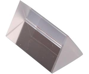 Ymhapp 5cm Optical Glass Triangular Prism Physics Teaching Light Spectrum Model Educational Science Kits