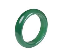 YMHOP Green Natural Jade Bangle Bracelet for Women Healing Protection Good Luck Natural Gemstone Fengshui Jewelry for Wife Mother's Day Gift for Mom (Green, 54-56mm diameter)