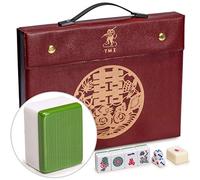 YMI Rouge Heritage Chinese Mahjong Set, 146 Tiles
