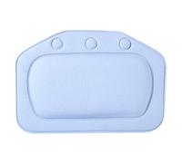 Ymiko Bath Pillow with Suction Cups, Bathroom Pillow Bathtub for Tub Neck and Back Support Spa