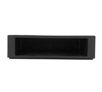 Ymiko Single DIN Stereo Dash Kit, 1Din Car Stereo Radio Storage Box Inner Organizer UNIVERSAL Fitment