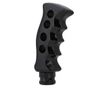 Ymiko Universal Manual Transmission Car Gun Grip Knife Handle Gear Shift Lever Knob Shifter Fits for Most of Manual Transmission and Automatic Transmission Without Lock/Button(Black)
