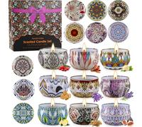 YMing Scented Candles Gifts for Women, 9 Packs 22.5 Oz Natural Soy Wax Candle Set Last for 180 Hours Aromatherapy Gifts for Her, Birthday, Valentine's Day, Anniversary, Mother's Day, Chrismas, Travel