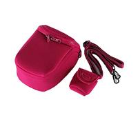 YMKFGUPKRG Soft Camera Bag M200 M100 EOS M10 M6 M5 M3 M2 G1XIII G1XII SX530 SX540 SX430 G5X G5XII G7X G7XII G7X III Fit for Canon EOS Camera Bags(Rosso)