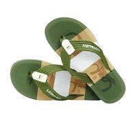 YMKJZLBD Flip Flops Men Beach Slippers Summer Outdoor Wear Casual Sandals Plus Size Shoes-army Green-39