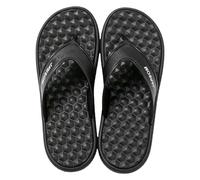 YMKJZLBD Flip Flops Men Man Massage Non Slip Lightweight Beach Sandals Summer Outdoor Comfortable Slippers-black-41