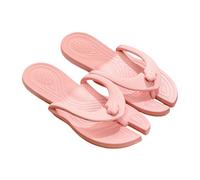YMKJZLBD Flip Flops Men Women Travel Foldable Flat Flip-flops For Women, Fashionable, Non-slip And Wear-resistant, Portable Hotel Slippers-pink-l(40 41)
