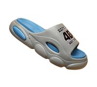 YMKJZLBD Sliders Mens Couple Style Shit-stepping Women's Sandals For Summer Outdoor Beach-gray Men's-40-41
