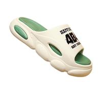 YMKJZLBD Sliders Mens Couple Style Shit-stepping Women's Sandals For Summer Outdoor Beach-white Men's-40-41