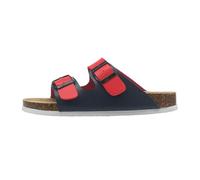 YMKJZLBD Sliders Mens Men Slippers Summer Classic Buckle Casual Breathable Man-red And Blue-39