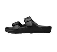 YMKJZLBD Sliders Mens Summer Adjustable Soft Slides Men Flat Eva Lightweight Anti Slip Slippers-black-39