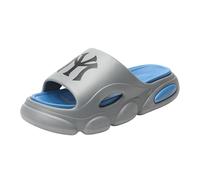 YMKJZLBD Sliders Mens Summer Slippers Non-slip Thick Sole Wear-resistant Outdoor Sandals Men Open-toed Beach Flip Flops-gray Men's-44-45