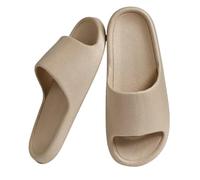 YMKJZLBD Sliders Mens Summer Slippers Women Men Shoes Flat Sandals Eva Home Bathroom Massage-khaki-42-43(eu-41) foot Length 10 24"