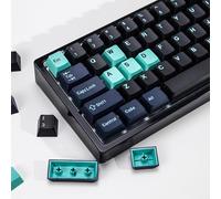 YMKPVR KBDiy Hammerhead Dark PBT Double Shot Orange Keycap Set,174 Keys Retro Custom Key Cap Keycaps 60 Percent Cherry Profile Keycaps for 61/64/68/84/87/100/104/108 Mechanical Keyboard