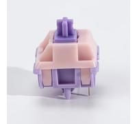 YMKPVR KBDiy Princess Silent Mechanical Keyboard Switches - 35 Pieces, Factory Pre-Lubed 5-Pin Silent Switches for Custom Mechanical Keyboards