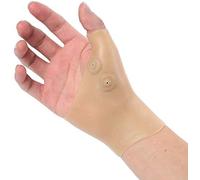 YMLOVE Magnetic Therapy Wrist Gel Tendinitis Brace Silicone Thumb Glove Support Corrector For Hand Arthritis Pain Relief (skin tone)