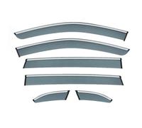 YMLVET Car Door Rain Shield for Lincoln Nautilus MK1-U540 2019 2020 2021 2022, Wind Deflectors Car Side Door Window Visor Car Deflector Windproof Rain Car Accessories,C-Rot