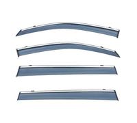 YMLVET Car Door Rain Shield for Toyota Highlander MK3/XU50 2015 2016 2017 2018 2019 2020 2021, Wind Deflectors Car Side Door Window Visor Car Deflector Windproof Rain Car Accessories,A-Rot