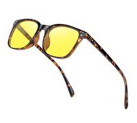 Ymmott Polarised Night Driving Glasses - Anti Glare Night Vision Glasses for Driving at Night Driver Yellow Tinted Sunglasses for Men Women