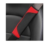 YMNBFCX 2Pcs Car Seat Belt Pads, for VW EOS Cabriolet (1F) 2006 2007 2008 2009 2010-2015 Super Soft Car Seat Belt Strap Seat Belt Shoulder Strap Covers Auto Interior Accessories,Red