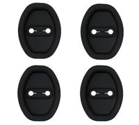 YMNBFCX 4PCS Car Door Lock Latches Cover Protector, For Tesla Model 3 Highland 2024 Car Silicone Door Latch Protective Cover, Silent Shock Pads