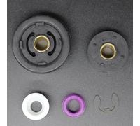 YMNHBIK Gear Linkage Bushing Compatible with Accord 2001 2002 2003 2004 2005 2006 2007 Auto Manual Gear Shift Selector Lever Linkage Cable Bushing 2460A108 2460A109(1kit)