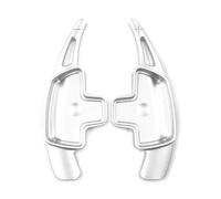 YMNHBIK Gear Shift Paddles Compatible with Benz for A B C E for CLA CLS GLA GLC GLE S Class Car Steering Wheel Paddle Shifter Extension Shift Paddles 2Pcs(Silver)